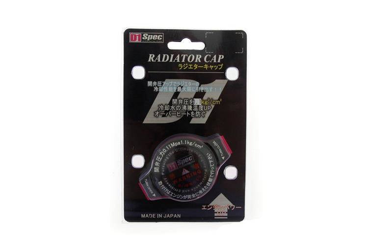 D1Spec Radiator cap 28mm 1.1 Bar Black