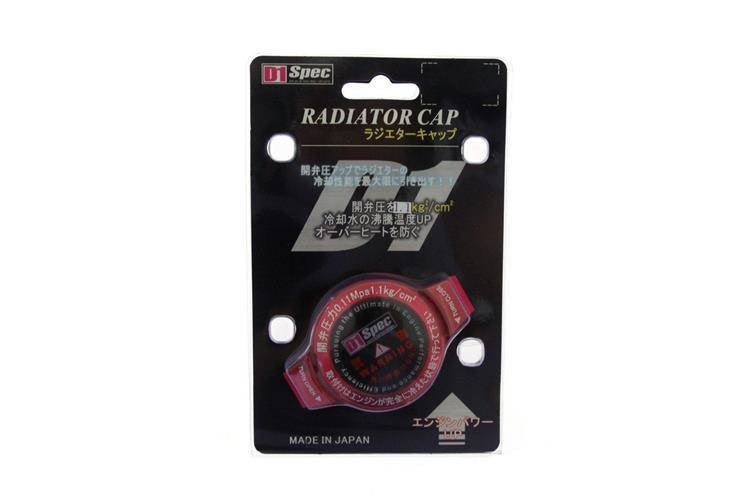D1Spec Radiator cap 28mm 1.1 Bar Red