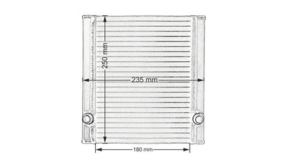 TurboWorks Racing radiator Mercedes A45 CLA45 AMG 2013+
