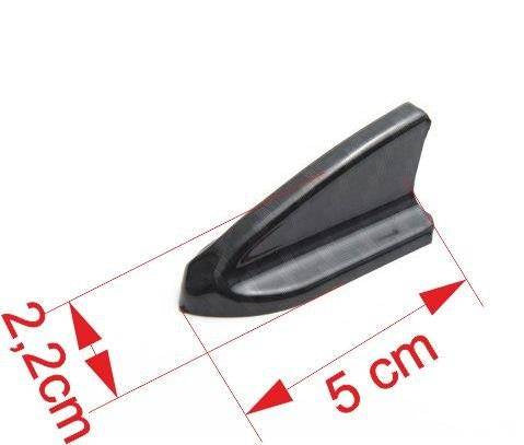 Shark Shark Fin auf dem Dach Türträger Typ 2 Schwarz