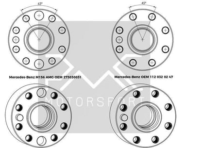 CNC Flywheel for conversion Mercedes-Benz M113 M156 AMG - BMW M57N M57N2 GS6-53DZ HGU HGK / N54 GS6-53BZ 184mm 7.25" (P)