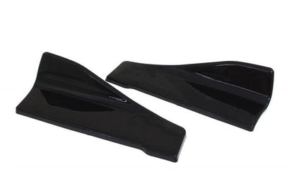Universelle schwarze Seitenschweller-Rocker-Splitter Winglet-Flügel Canard-Diffusor 35cm
