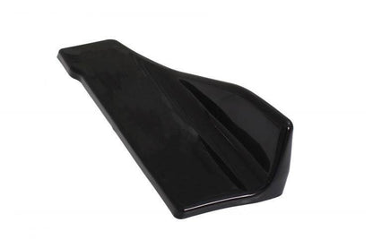 Universelle schwarze Seitenschweller-Rocker-Splitter Winglet-Flügel Canard-Diffusor 35cm