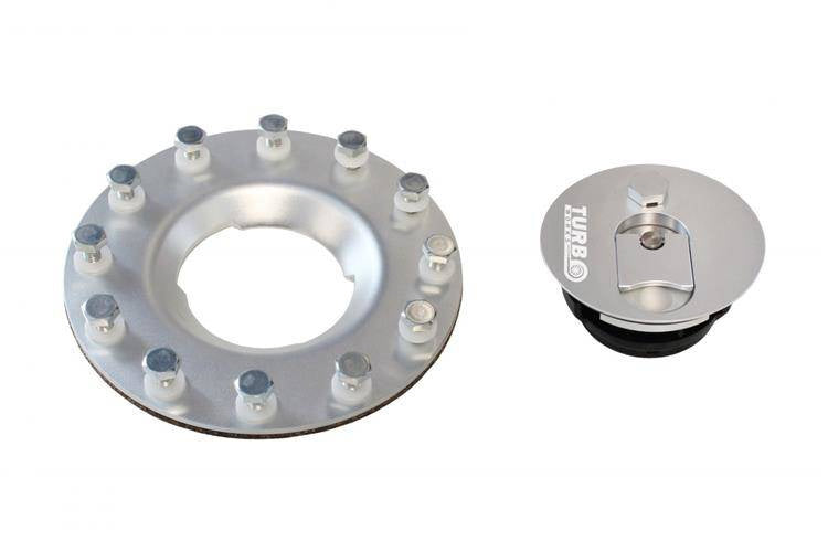 TurboWorks Aluminum Fuel tank Filler Silver