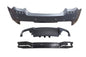 Bumper BMW 5 F10 Rear M5 Look 2 Double Tips