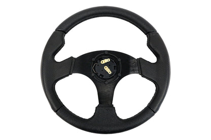 Steering wheel SLIDE 320mm offset: 20mm Leather Black