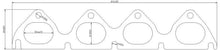 Exhaust flange Honda B-seria