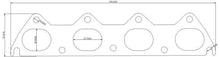 Exhaust flange Honda D-seria