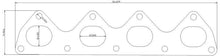 Exhaust flange Honda H22 Prelude