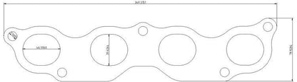 Exhaust flange Honda K20A1 K20A3