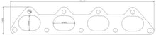 Exhaust flange Mitsubishi Lancer EV