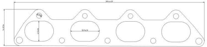 Exhaust flange Mitsubishi Lancer EV