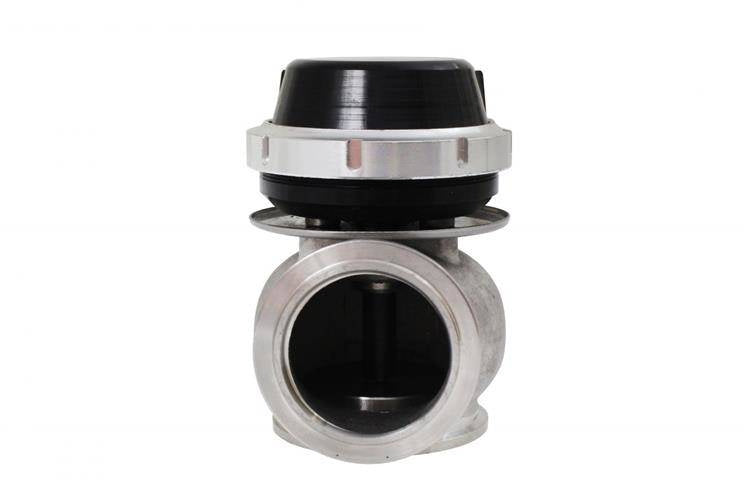 TurboWorks Externes WasteGate 45mm 0,5 Bar V-Band Schwarz