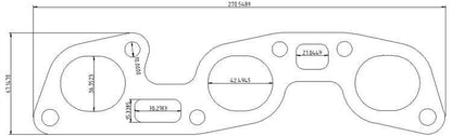 Exhaust flange Nissan RB26