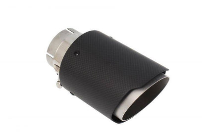 Exhaust Tip 80mm enter 57mm Carbon Matte