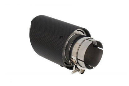Exhaust Tip 80mm enter 57mm Carbon Matte