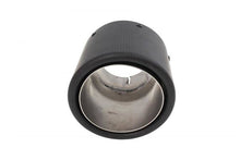 Exhaust Tip 78mm enter 63mm Carbon Matte