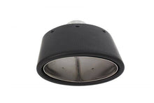Exhaust Tip 82x152mm wejście 60mm Carbon Matte
