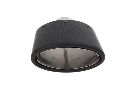 Exhaust Tip 82x152mm wejście 60mm Carbon Matte