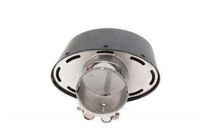 Exhaust Tip 82x152mm wejście 60mm Carbon Matte