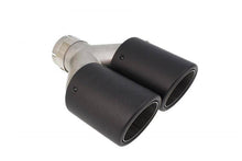 Exhaust Tip 101mmx2 wejście 63mm Carbon Matte