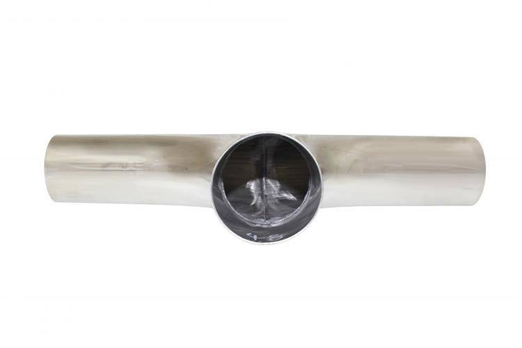 Exhaust tee 180st 63/63mm 304SS