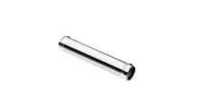 Aluminium pipe 0deg 25mm 10cm