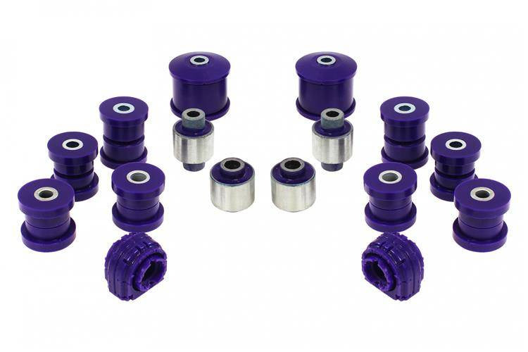 Set of rear suspension bushings - AUDI / SEAT / SKODA / VW - 16PCs.