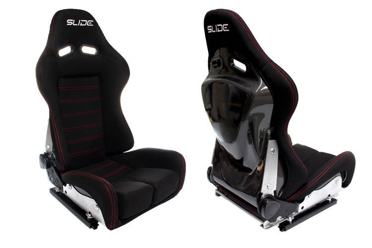 Rennsitz SLIDE X3 Carbon Schwarz S