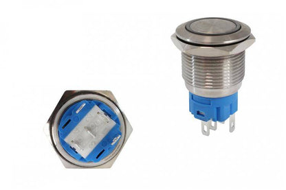 Schalter 304SS 19mm EIN-AUS Grün
