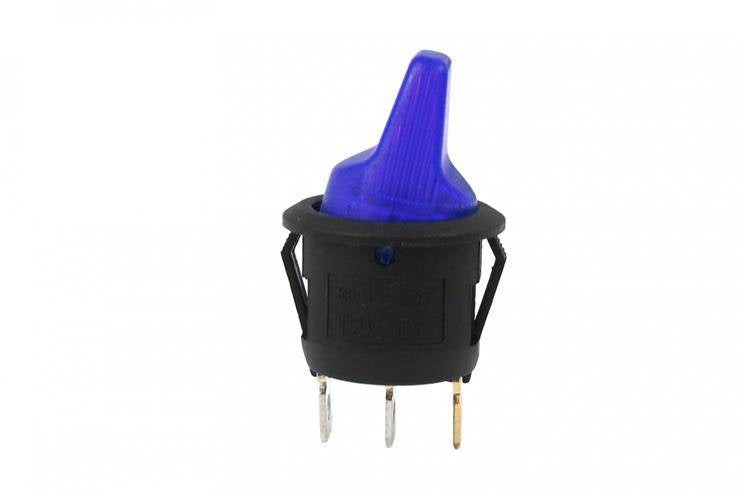 Switch Flip ON-OFF 3PIN Led Blue