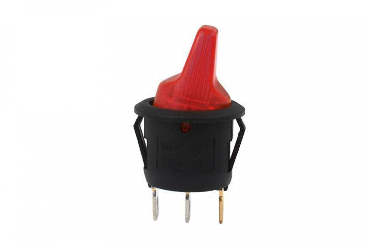 Switch Flip ON-OFF 3PIN Led Red