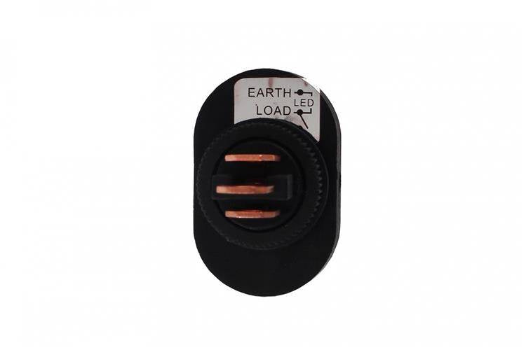 Schalter Oval EIN-AUS 3PIN Gelb