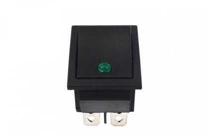 Rocker switch led 4 PIN Green