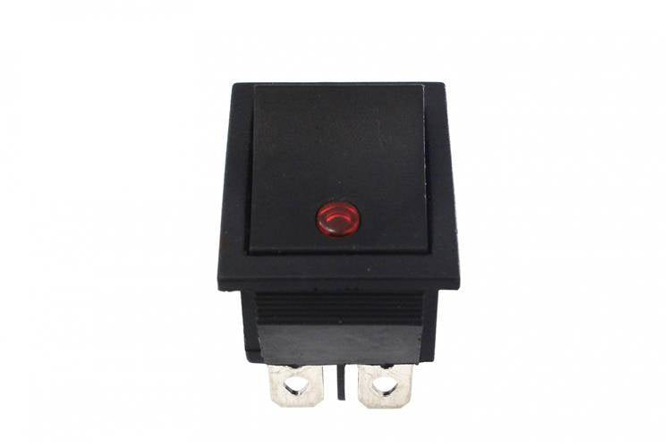 Rocker switch led 4 PIN red