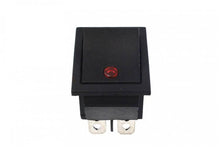 Rocker switch led 4 PIN red