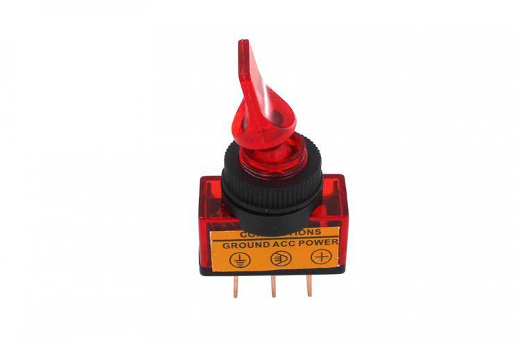 Switch Toggle Led Red