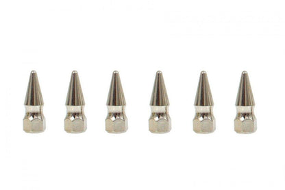 Universal spike screws 6mm JDM Silver