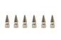 Universal spike screws 6mm JDM Silver