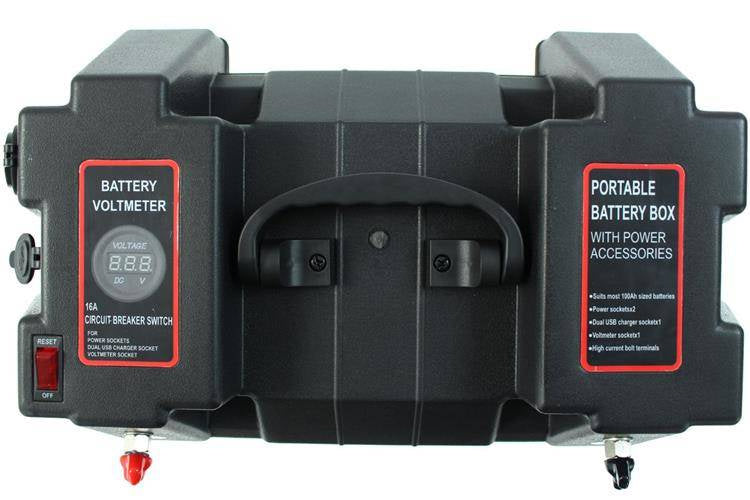 Fuse box 6 obw + ground 340x195x205