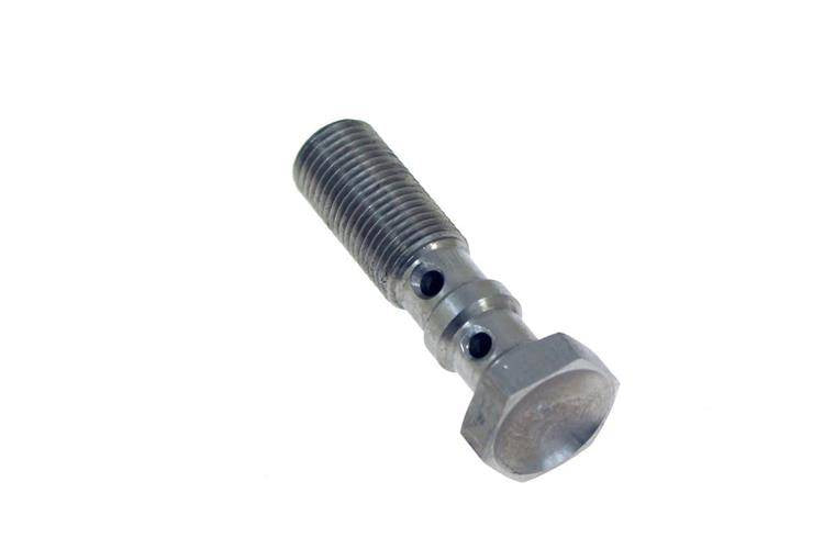 Banjo Doppel M10*1 38MM Edelstahl