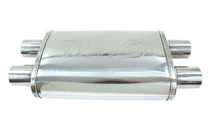Mittelschalldämpfer 76mm TurboWorks LT 304SS 355mm