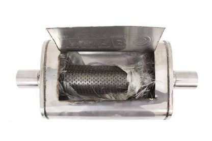 Mittelschalldämpfer 76mm TurboWorks LT 409SS 355mm