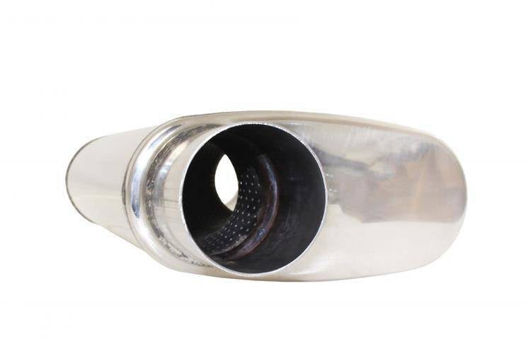 Mittelschalldämpfer 76mm TurboWorks LT 409SS 355mm