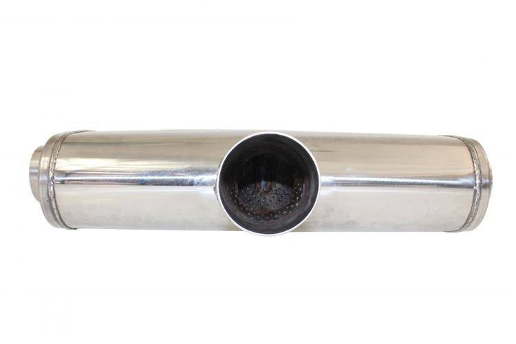 Mittlerer Endschalldämpfer hinten 63,5mm TurboWorks LT 304SS 355mm