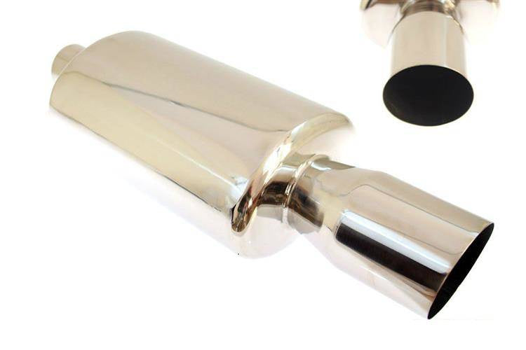Endschalldämpfer TurboWorks 100 mm Eingang 63,5 mm
