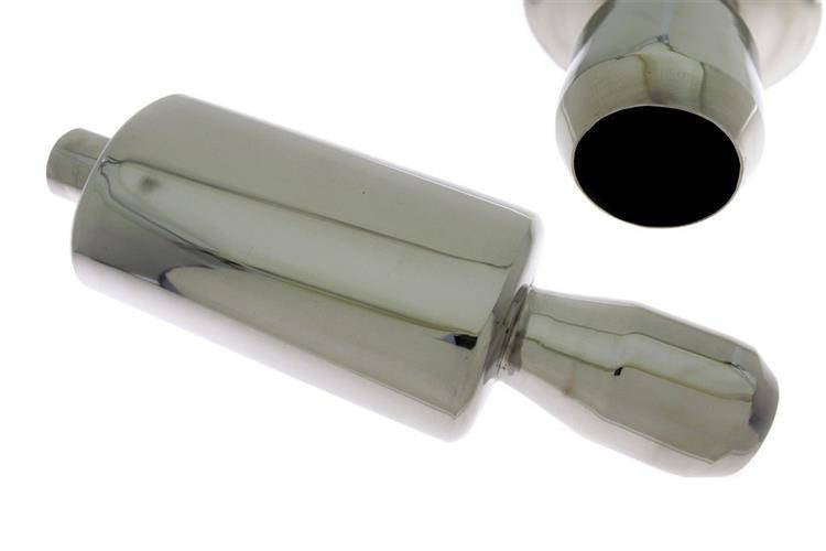 Endschalldämpfer TurboWorks 100 mm Eingang 63,5 mm