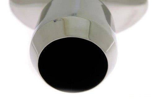 Endschalldämpfer TurboWorks 100 mm Eingang 63,5 mm