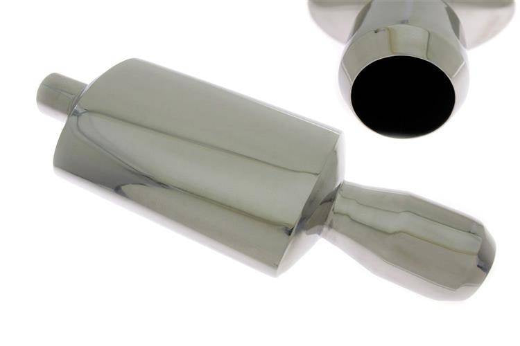 Endschalldämpfer TurboWorks 100 mm Eingang 63,5 mm