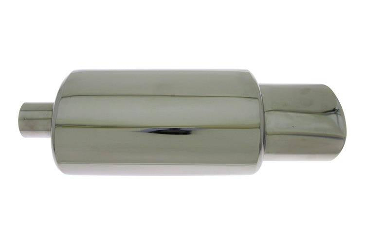 Endschalldämpfer TurboWorks 80x145mm, Eingang 63,5mm